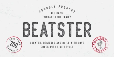 Beatster Font
