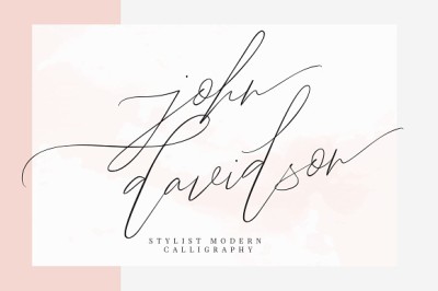 Beautiful - John Davidson Font