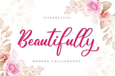 Beautifully - Wedding Font
