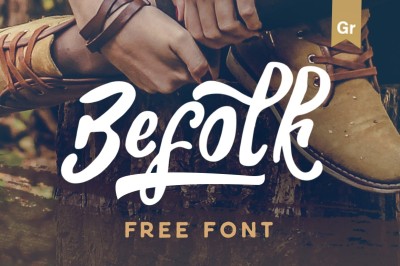 Befolk Script Font