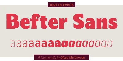 Befter Sans Font