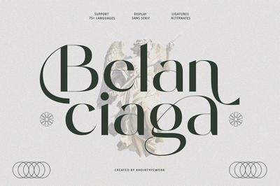 Belanciaga - Modern Sans Serif Free Download