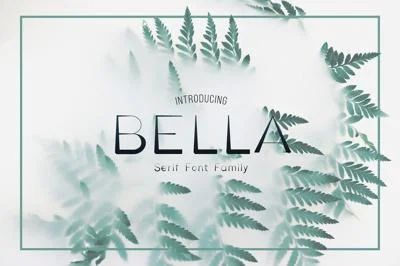 Bella Serif Font Family