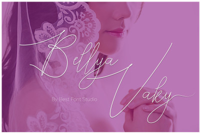Bellya Vaky Font