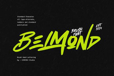 Belmond - Brush Font Free Download