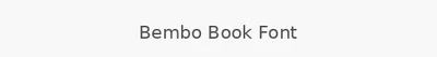 Bembo Book Font