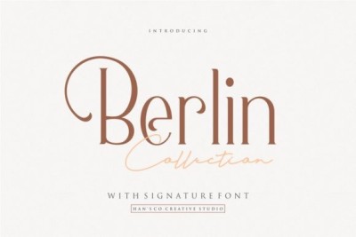 Berlin Collection Font