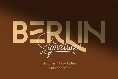 Berlin Sans Serif Font Bold