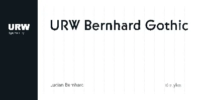 Bernhard Gothic Font