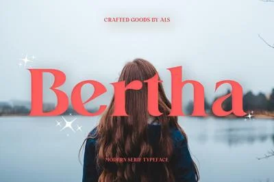 Bertha Serif Font