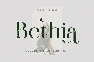 Bethia Modern Serif Font
