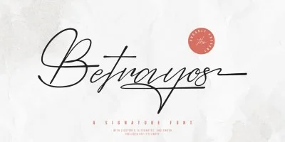 Betrayos Font