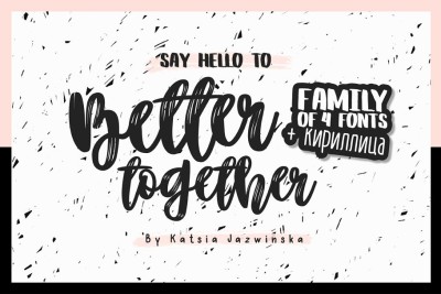 Better Together Font