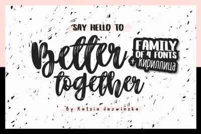 Better Together Font