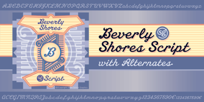 Beverly Shores Script SG Font