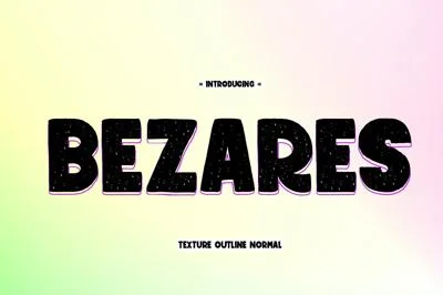 Bezares Display Font