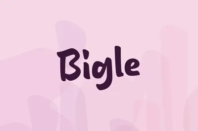 Bigle - Casual Typeface Free Download