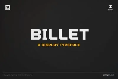 Billet Font