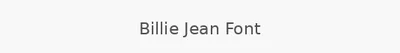 Billie Jean Font