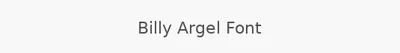 Billy Argel Font