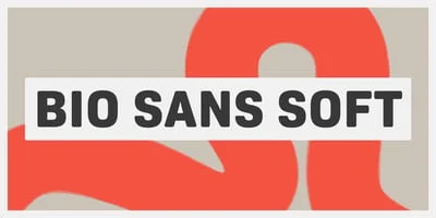 Bio Sans Soft Font