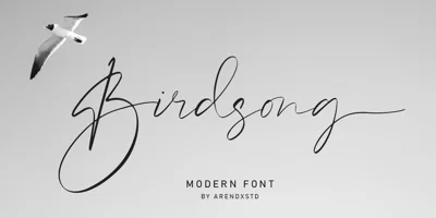 Birdsong Font
