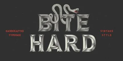 Bite Hard Font