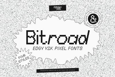 Bitroad Edgy Y2K Pixel Font Free Download