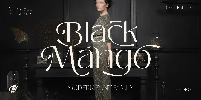 Black Mango Font