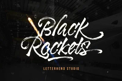 Black Rockets Font