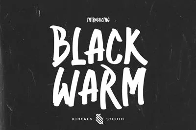 Black Warm - Handwriting Font
