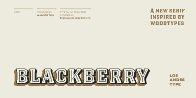 Blackberry Font