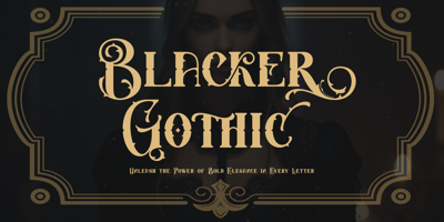 Blacker Gothic Free Download