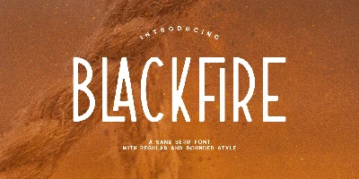 Blackfire Font