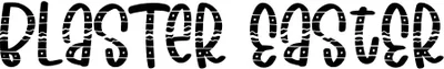 Blaster Easter Ornament Font