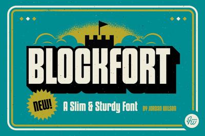 BLOCKFORT | Condensed Font Free Download