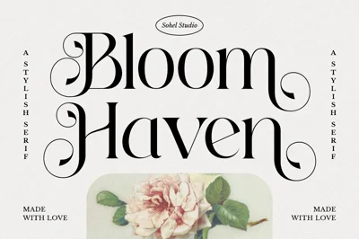 Bloom Haven - Beauty Branding Font