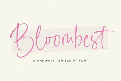 Bloombest Font Free Download