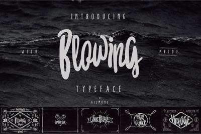 Blowing Typeface Free Download