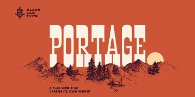 BLT Portage Font