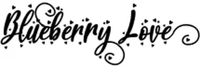 Blueberry Love Font