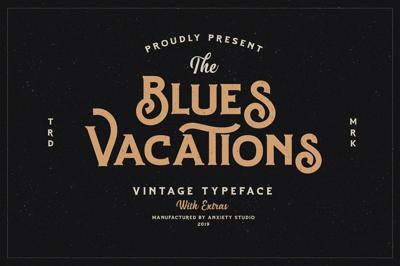 Blues Vacations Extra Logo Free Download