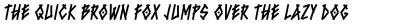 Bluntz Font