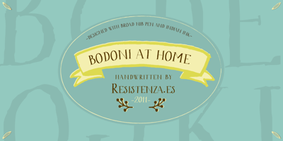 Bodoni At Home Free Download