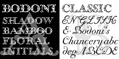 Bodoni Classic Initials Free Download