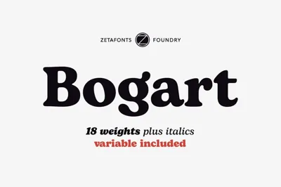 Bogart - 28 fonts Free Download