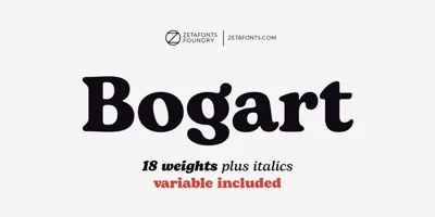Bogart Font