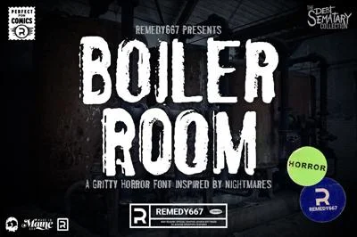 Boiler Room Font