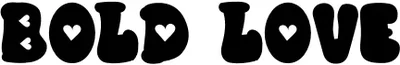 Bold Love 2 Font