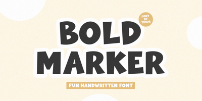 Bold Marker Free Download